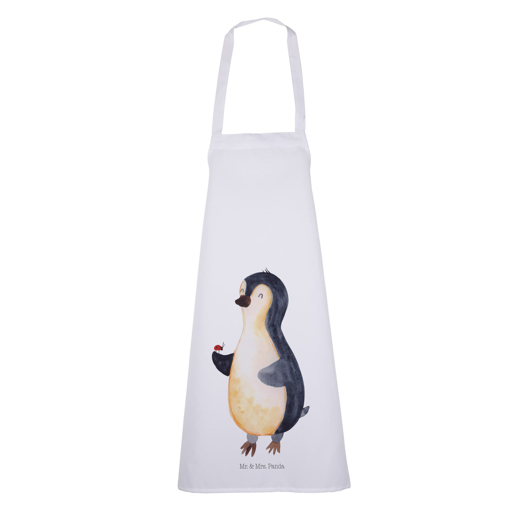 Kochschürze Pinguin Marienkäfer Schürze, Backschürze, Küchenschürze, Grillschürze, Latzschürze, Pinguin, Pinguine, Marienkäfer, Liebe, Wunder, Glück, Freude, Lebensfreude