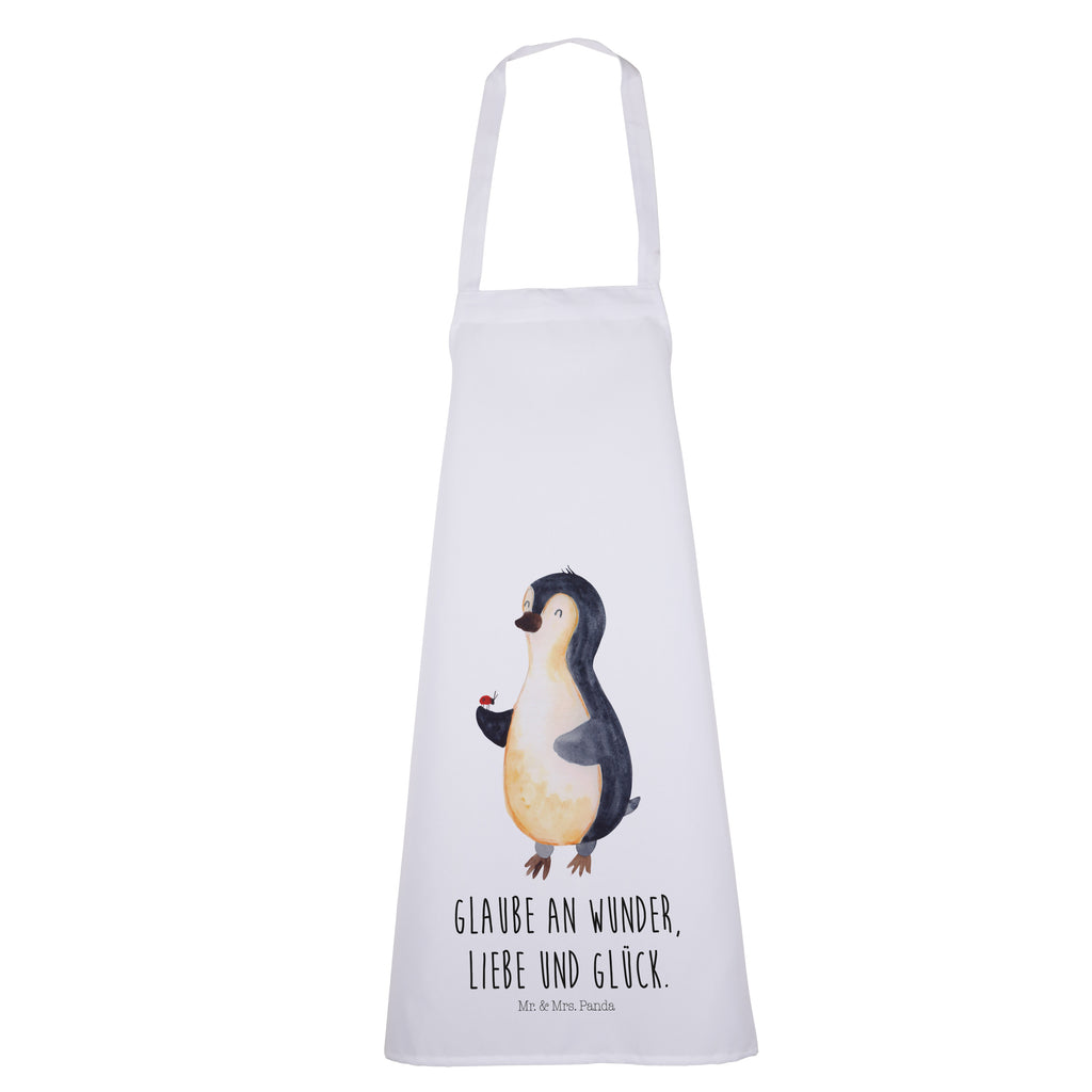Kochschürze Pinguin Marienkäfer Schürze, Backschürze, Küchenschürze, Grillschürze, Latzschürze, Pinguin, Pinguine, Marienkäfer, Liebe, Wunder, Glück, Freude, Lebensfreude
