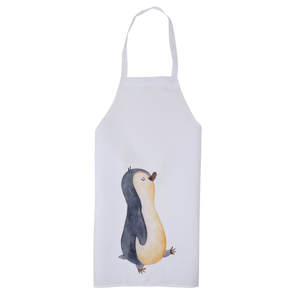 Kochschürze Pinguin marschierend Schürze, Backschürze, Küchenschürze, Grillschürze, Latzschürze, Pinguin, Pinguine, Frühaufsteher, Langschläfer, Bruder, Schwester, Familie