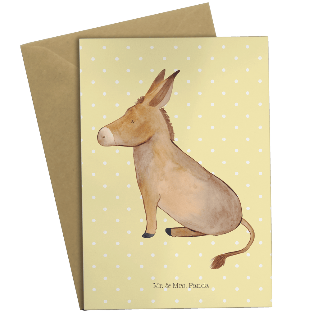 Grußkarte Esel Klappkarte, Einladungskarte, Glückwunschkarte, Hochzeitskarte, Geburtstagskarte, Karte, Tiermotive, Gute Laune, lustige Sprüche, Tiere, Esel, Weisheit, Lebensmut, Lebensglück, Ziel, Lebensziel, Mut, erfolg, tapferkeit, positive gedanken, zuversicht