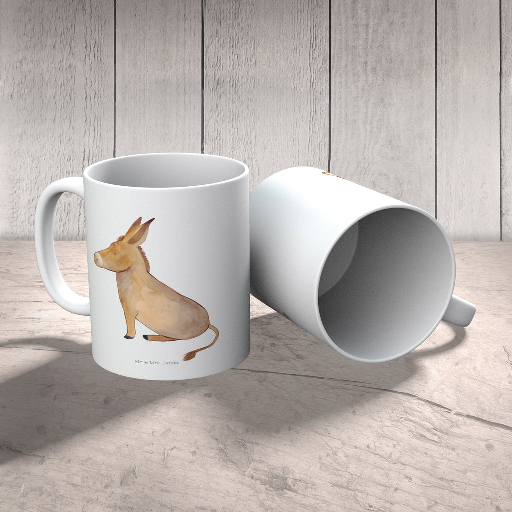 Kindertasse Esel Kunststoff Tasse, Kindergarten, Tasse, Trinkbecher, Camping Becher, Kaffeetasse, Kunststoffbecher, Kindergartenbecher, Outdoorgeschirr, Kunststoffgeschirr, Reisebecher, Reisetasse, Kinderbecher, Tiermotive, Gute Laune, lustige Sprüche, Tiere, Esel, Weisheit, Lebensmut, Lebensglück, Ziel, Lebensziel, Mut, erfolg, tapferkeit, positive gedanken, zuversicht