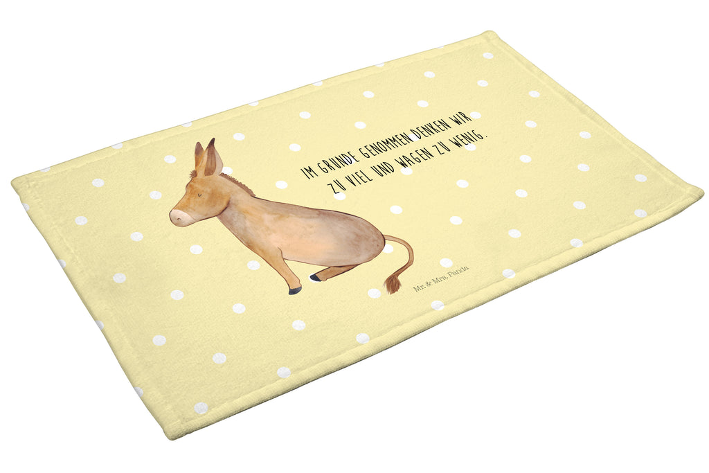 Gäste Handtuch Esel Gästetuch, Reisehandtuch, Sport Handtuch, Frottier, Kinder Handtuch, Tiermotive, Gute Laune, lustige Sprüche, Tiere, Esel, Weisheit, Lebensmut, Lebensglück, Ziel, Lebensziel, Mut, erfolg, tapferkeit, positive gedanken, zuversicht