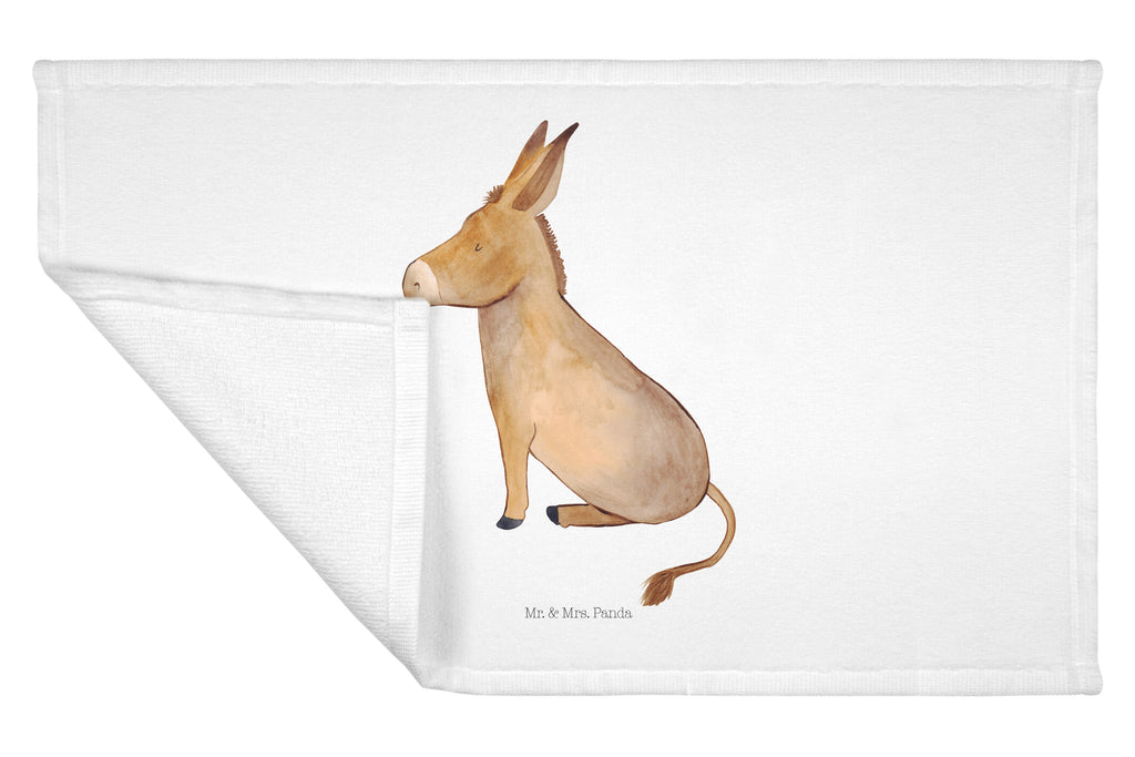 Gäste Handtuch Esel Gästetuch, Reisehandtuch, Sport Handtuch, Frottier, Kinder Handtuch, Tiermotive, Gute Laune, lustige Sprüche, Tiere, Esel, Weisheit, Lebensmut, Lebensglück, Ziel, Lebensziel, Mut, erfolg, tapferkeit, positive gedanken, zuversicht