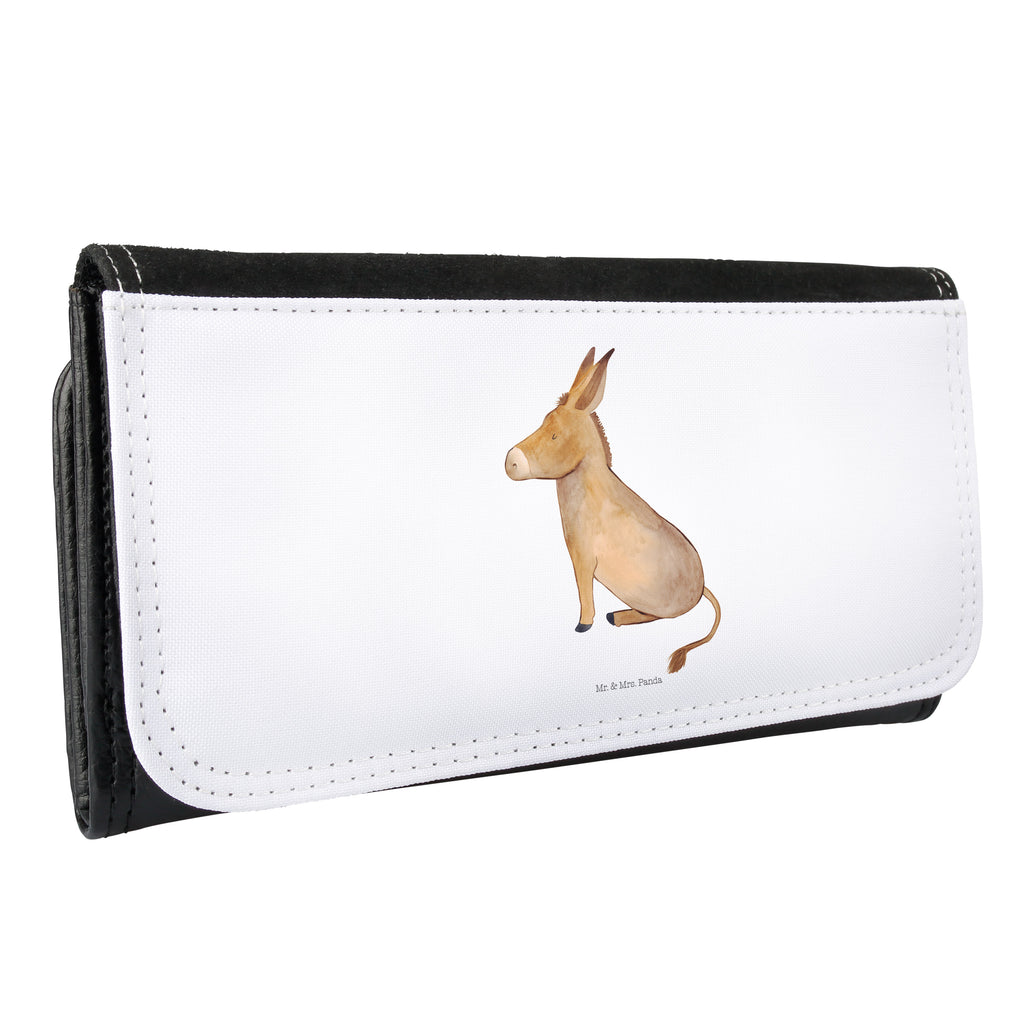 Damen Portemonnaie Esel Portemonnaie, Portemonee, Geldbörse, Damen, Groß, XXL, Geldbeutel, Portemonnaies, Tiermotive, Gute Laune, lustige Sprüche, Tiere, Esel, Weisheit, Lebensmut, Lebensglück, Ziel, Lebensziel, Mut, erfolg, tapferkeit, positive gedanken, zuversicht