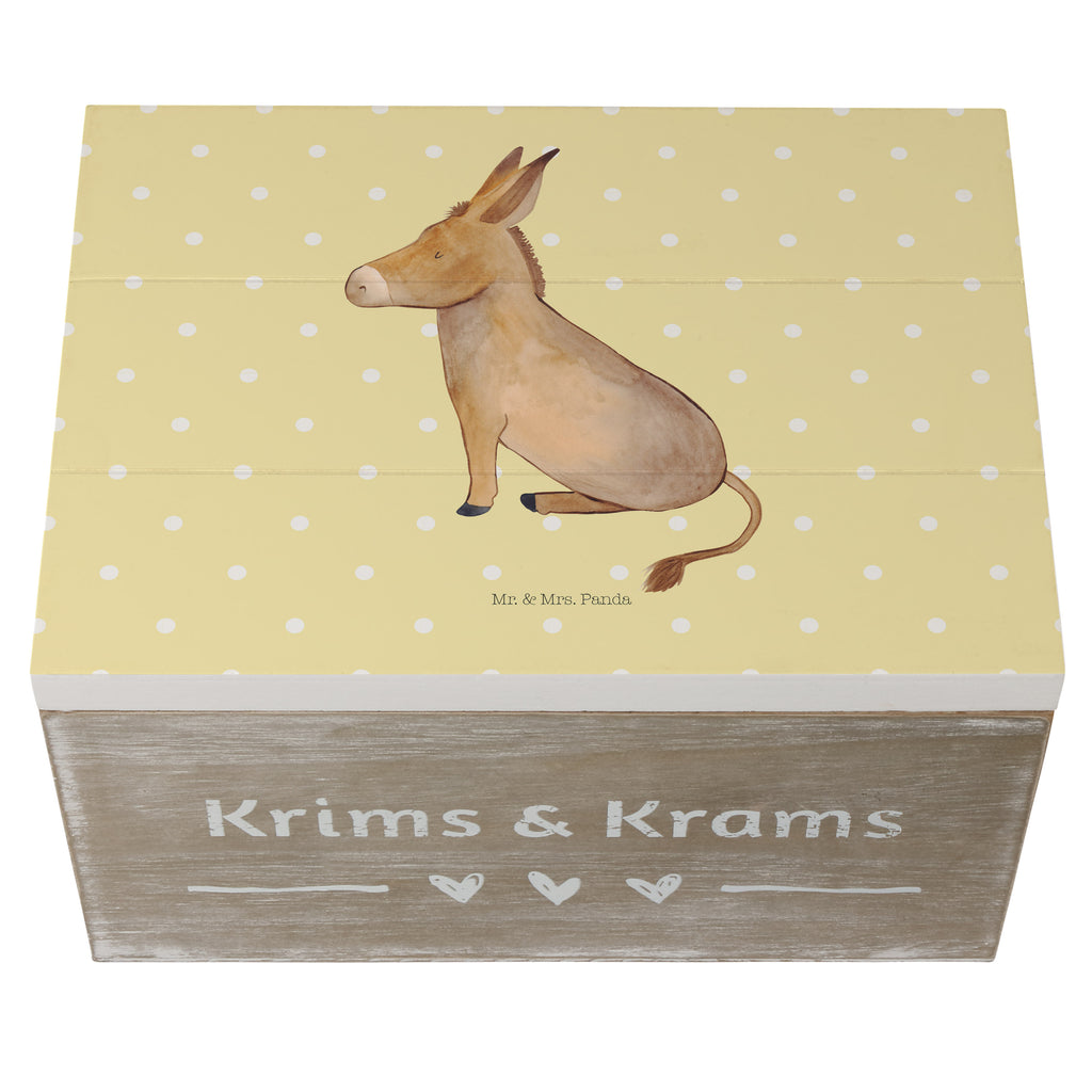 Holzkiste Esel Holzkiste, Kiste, Schatzkiste, Truhe, Schatulle, XXL, Erinnerungsbox, Erinnerungskiste, Dekokiste, Aufbewahrungsbox, Tiermotive, Gute Laune, lustige Sprüche, Tiere, Esel, Weisheit, Lebensmut, Lebensglück, Ziel, Lebensziel, Mut, erfolg, tapferkeit, positive gedanken, zuversicht