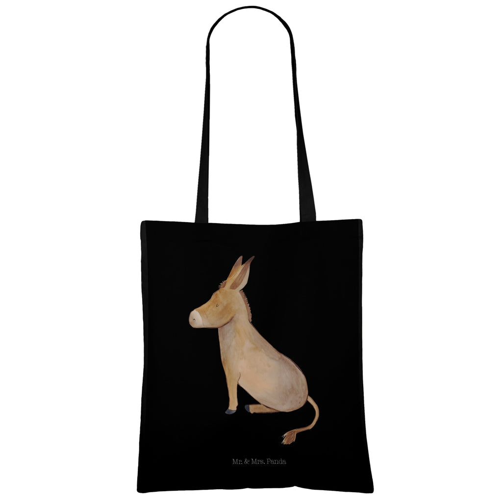 Tragetasche Esel Beuteltasche, Beutel, Einkaufstasche, Jutebeutel, Stoffbeutel, Tiermotive, Gute Laune, lustige Sprüche, Tiere, Esel, Weisheit, Lebensmut, Lebensglück, Ziel, Lebensziel, Mut, erfolg, tapferkeit, positive gedanken, zuversicht