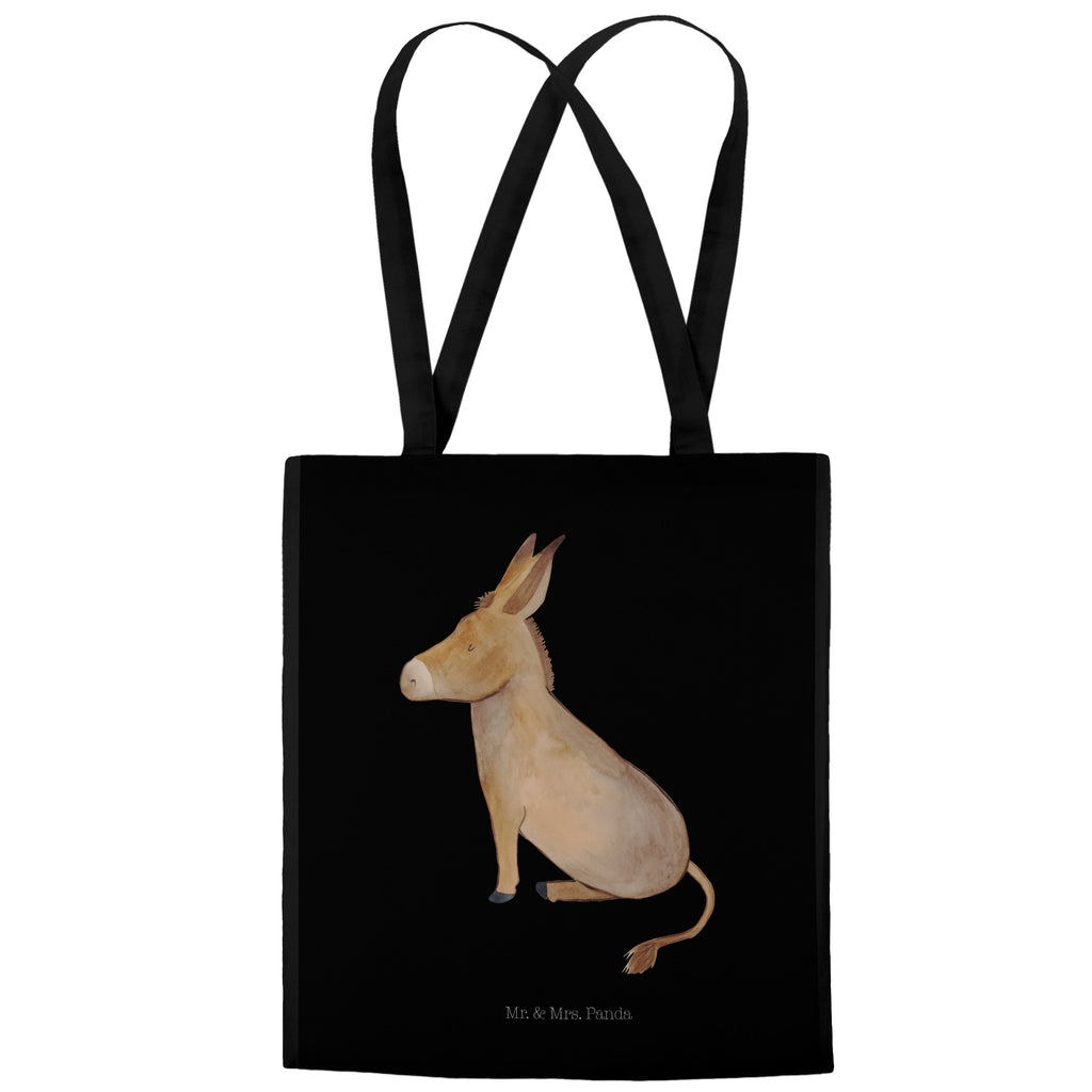 Tragetasche Esel Beuteltasche, Beutel, Einkaufstasche, Jutebeutel, Stoffbeutel, Tiermotive, Gute Laune, lustige Sprüche, Tiere, Esel, Weisheit, Lebensmut, Lebensglück, Ziel, Lebensziel, Mut, erfolg, tapferkeit, positive gedanken, zuversicht