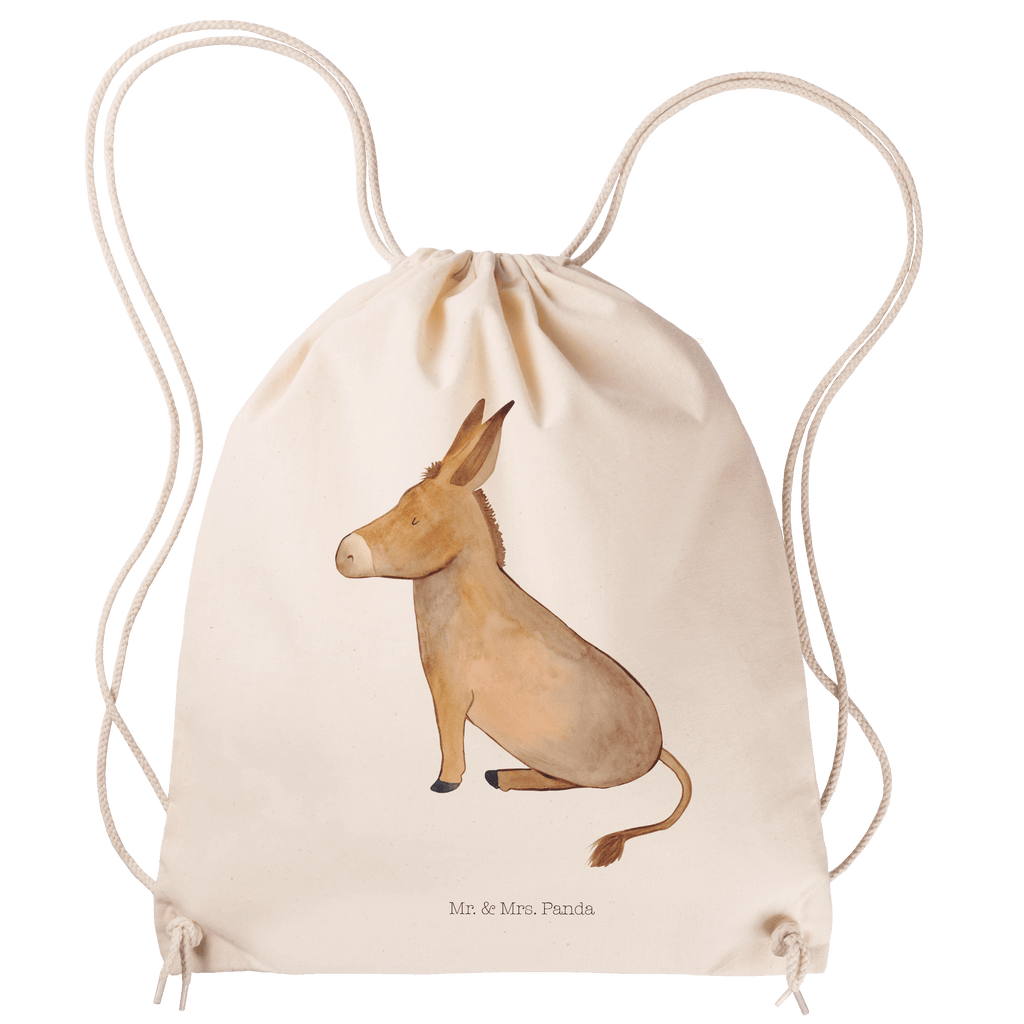 Sportbeutel Esel Turnbeutel, Beutel, Sporttasche, Tasche, Stoffbeutel, Tiermotive, Gute Laune, lustige Sprüche, Tiere, Esel, Weisheit, Lebensmut, Lebensglück, Ziel, Lebensziel, Mut, erfolg, tapferkeit, positive gedanken, zuversicht