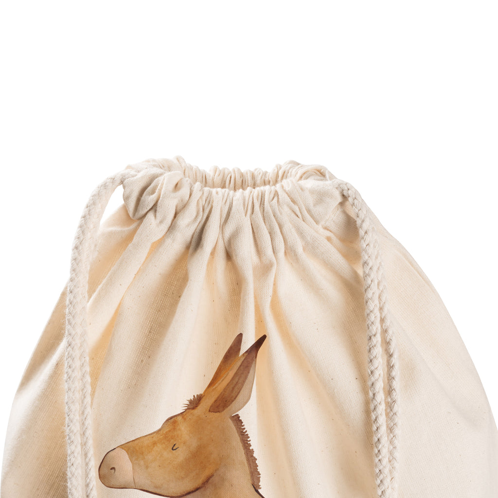 Sportbeutel Esel Turnbeutel, Beutel, Sporttasche, Tasche, Stoffbeutel, Tiermotive, Gute Laune, lustige Sprüche, Tiere, Esel, Weisheit, Lebensmut, Lebensglück, Ziel, Lebensziel, Mut, erfolg, tapferkeit, positive gedanken, zuversicht