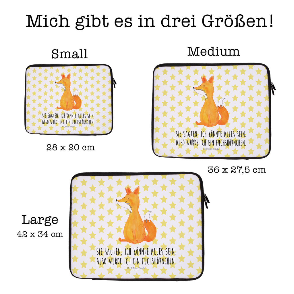 33 x 42 Notebook Tasche Fuchshörnchen Notebook Tasche, Laptop, Computertasche, Tasche, Schutzhülle, Einhorn, Einhörner, Einhorn Deko, Pegasus, Unicorn, Fuchs, Unicorns, Fuchshörnchen, Fuchshorn, Foxycorn, Füchse