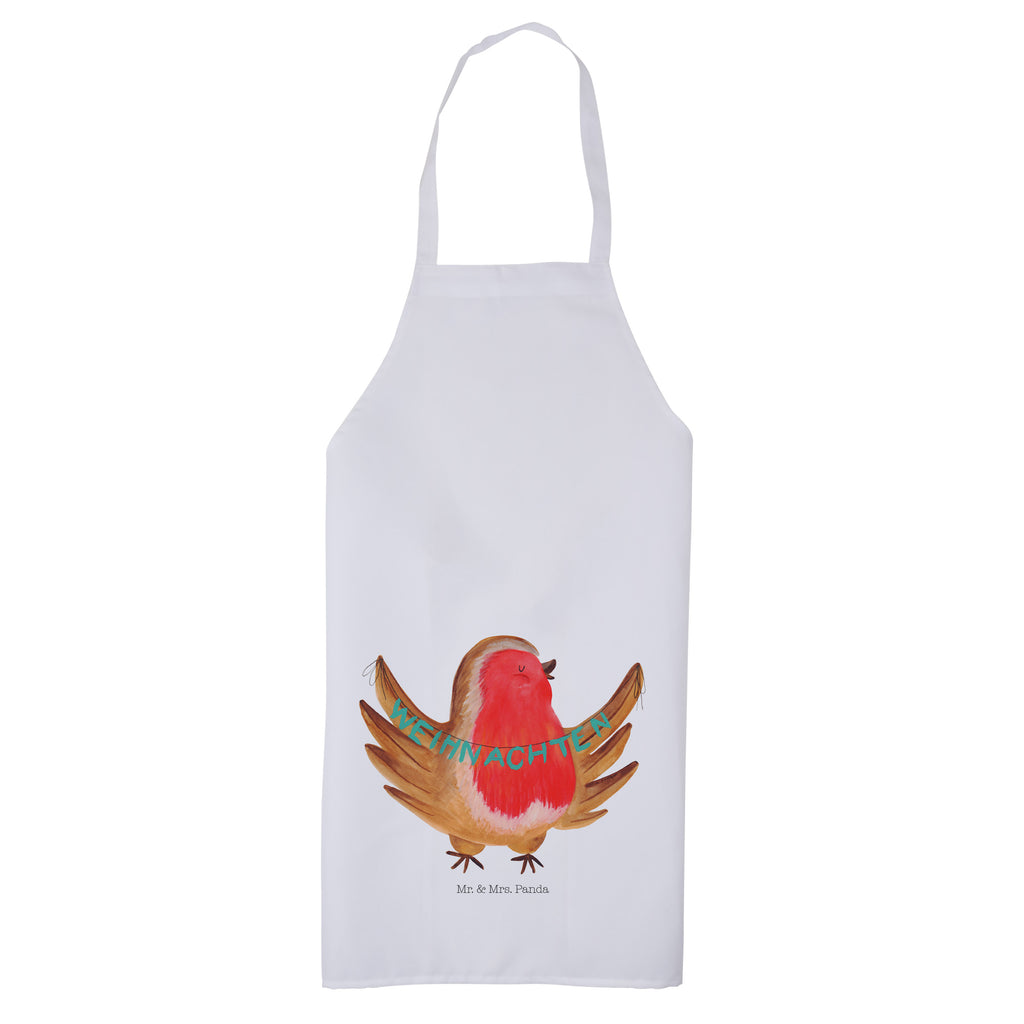 Kochschürze Rotkehlchen Weihnachten Schürze, Backschürze, Küchenschürze, Grillschürze, Latzschürze, Winter, Weihnachten, Weihnachtsdeko, Nikolaus, Advent, Heiligabend, Wintermotiv, Frohe Weihnachten, Weihnachtsmotiv, Weihnachtsgruß, Vogel, xmas