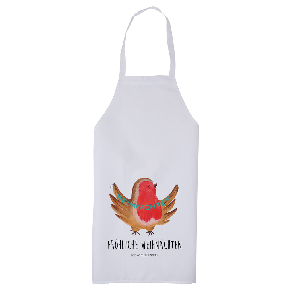 Kochschürze Rotkehlchen Weihnachten Schürze, Backschürze, Küchenschürze, Grillschürze, Latzschürze, Winter, Weihnachten, Weihnachtsdeko, Nikolaus, Advent, Heiligabend, Wintermotiv, Frohe Weihnachten, Weihnachtsmotiv, Weihnachtsgruß, Vogel, xmas