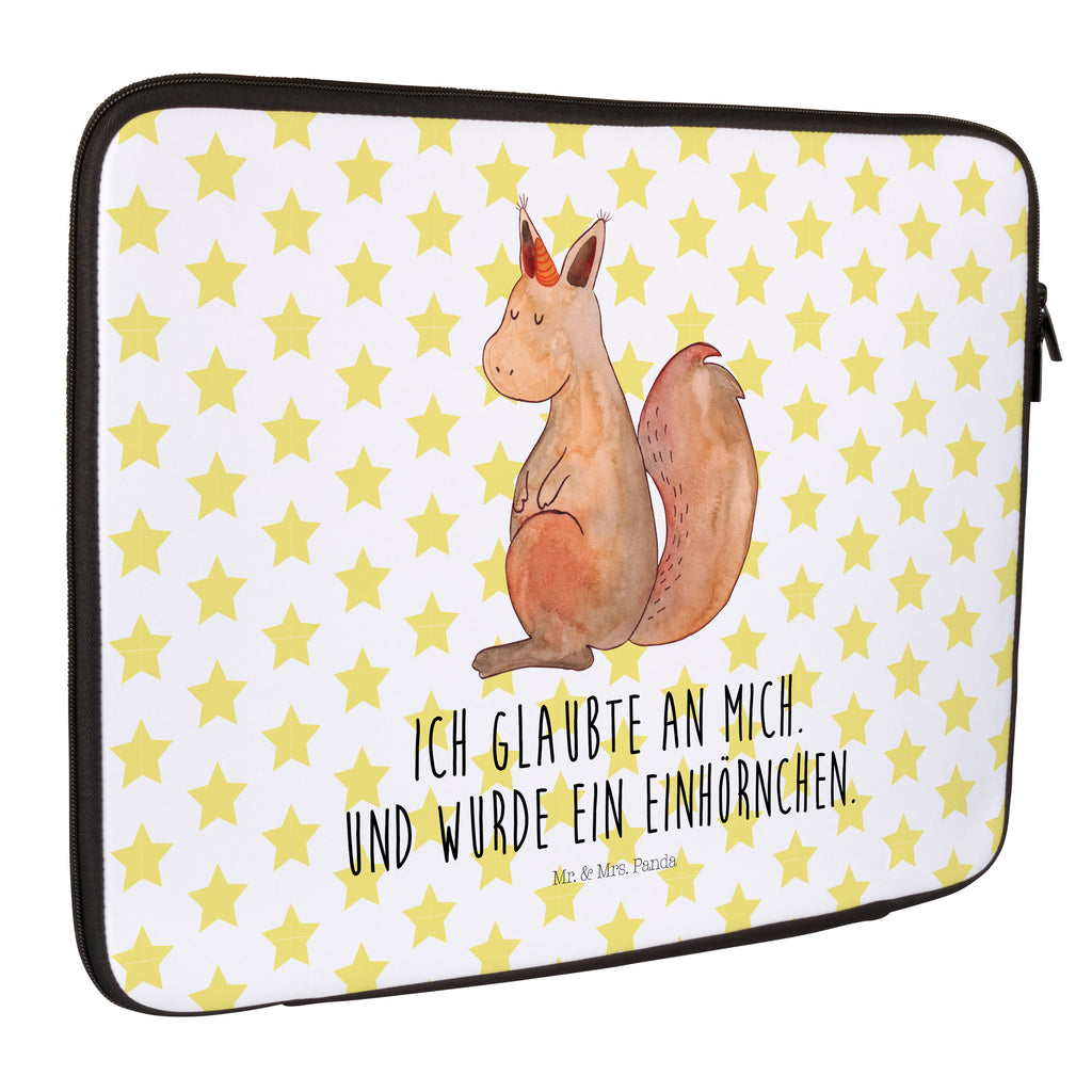 33 x 42 Notebook Tasche Einhörnchen Glaube Notebook Tasche, Laptop, Computertasche, Tasche, Schutzhülle, Einhorn, Einhörner, Einhorn Deko, Pegasus, Unicorn, Einhörnchen, Eichhörnchen, Eichhorn