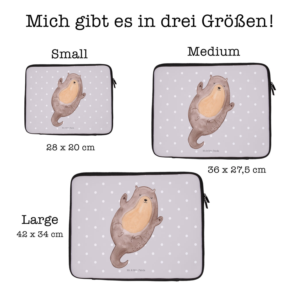 33 x 42 Notebook Tasche Otter Umarmen Notebook Tasche, Laptop, Computertasche, Tasche, Schutzhülle, Otter, Fischotter, Seeotter, Otter Seeotter See Otter