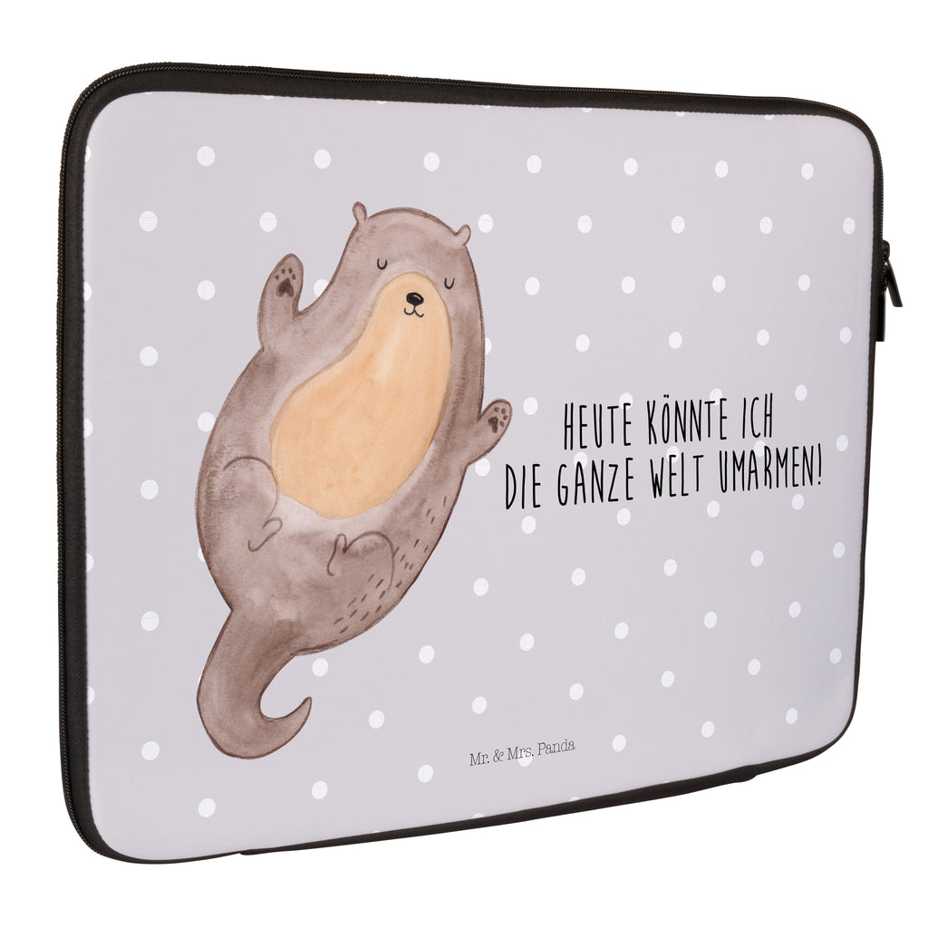 33 x 42 Notebook Tasche Otter Umarmen Notebook Tasche, Laptop, Computertasche, Tasche, Schutzhülle, Otter, Fischotter, Seeotter, Otter Seeotter See Otter