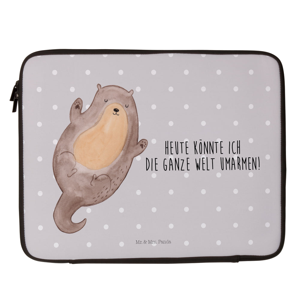 33 x 42 Notebook Tasche Otter Umarmen Notebook Tasche, Laptop, Computertasche, Tasche, Schutzhülle, Otter, Fischotter, Seeotter, Otter Seeotter See Otter