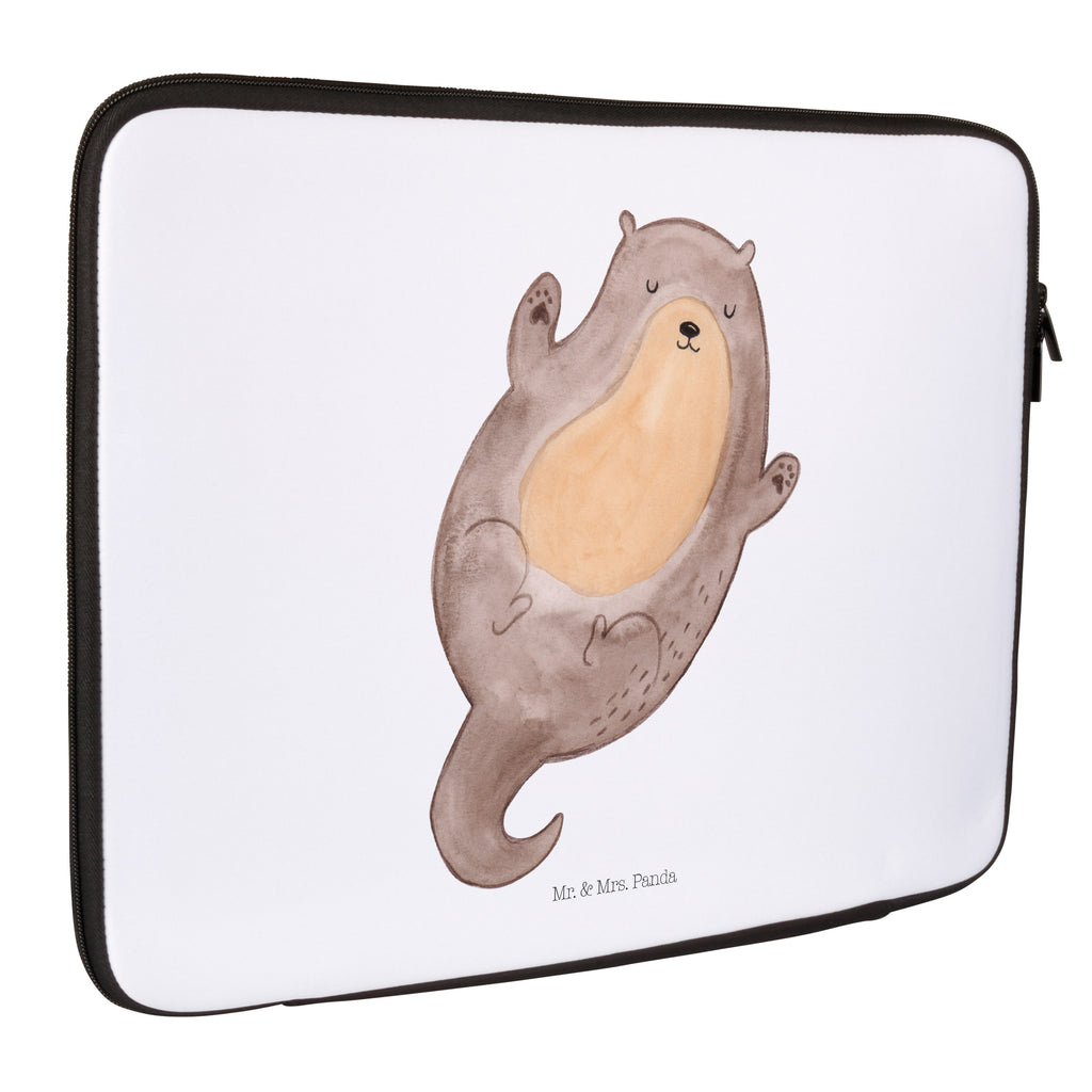 33 x 42 Notebook Tasche Otter Umarmen Notebook Tasche, Laptop, Computertasche, Tasche, Schutzhülle, Otter, Fischotter, Seeotter, Otter Seeotter See Otter