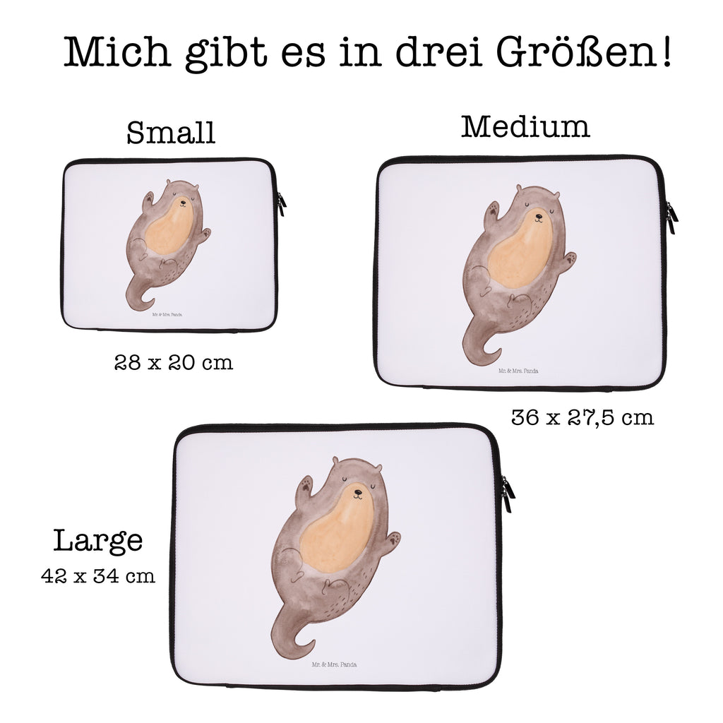 33 x 42 Notebook Tasche Otter Umarmen Notebook Tasche, Laptop, Computertasche, Tasche, Schutzhülle, Otter, Fischotter, Seeotter, Otter Seeotter See Otter