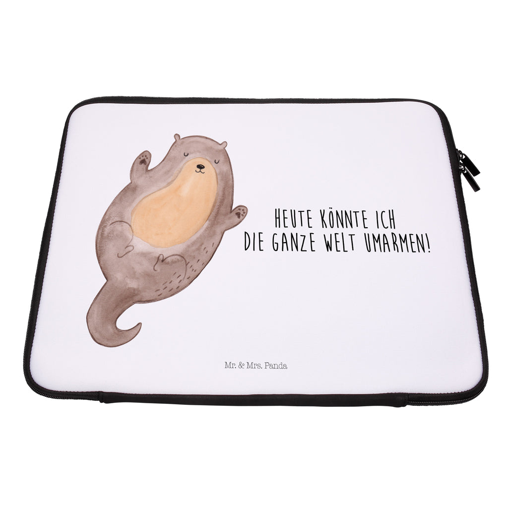 33 x 42 Notebook Tasche Otter Umarmen Notebook Tasche, Laptop, Computertasche, Tasche, Schutzhülle, Otter, Fischotter, Seeotter, Otter Seeotter See Otter