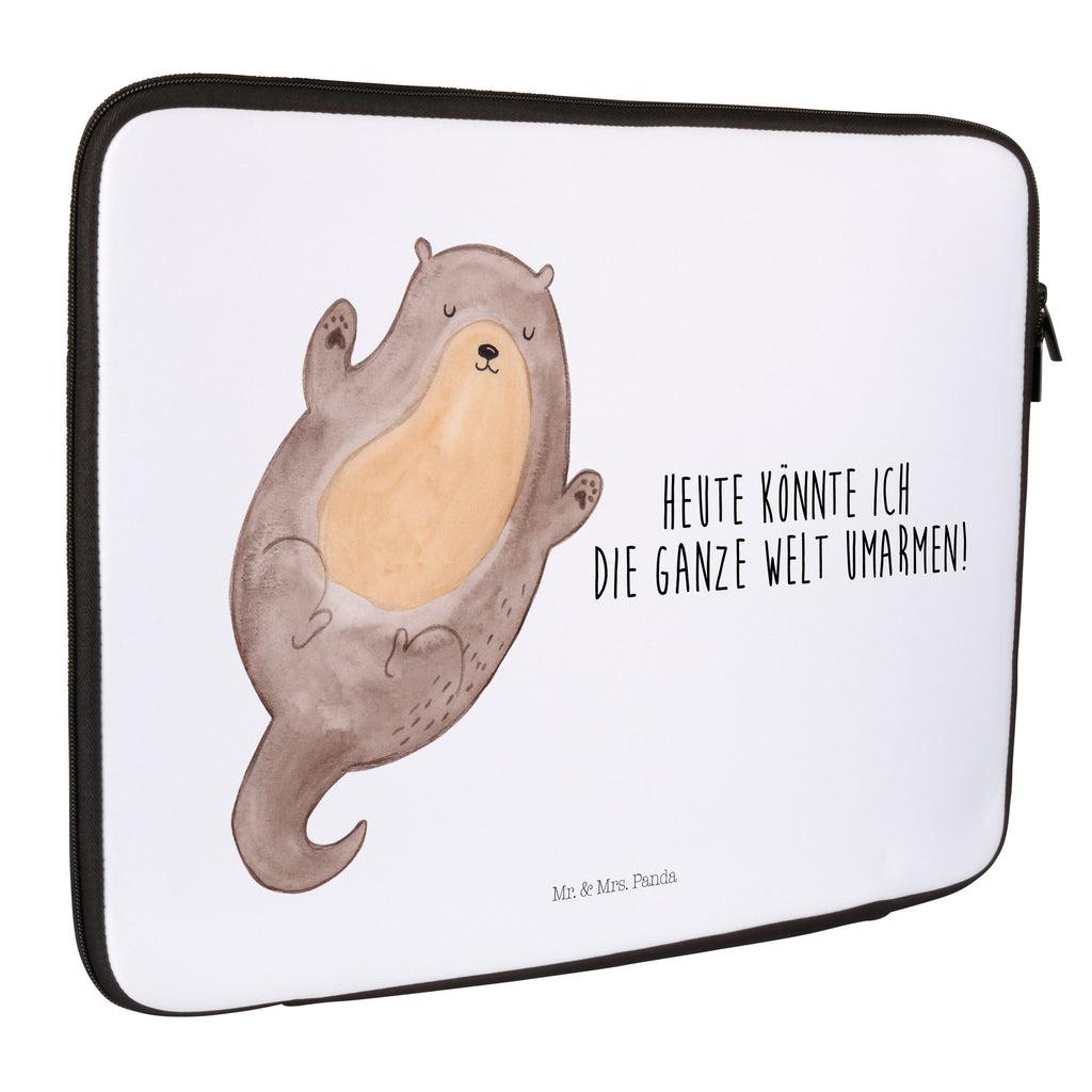 33 x 42 Notebook Tasche Otter Umarmen Notebook Tasche, Laptop, Computertasche, Tasche, Schutzhülle, Otter, Fischotter, Seeotter, Otter Seeotter See Otter