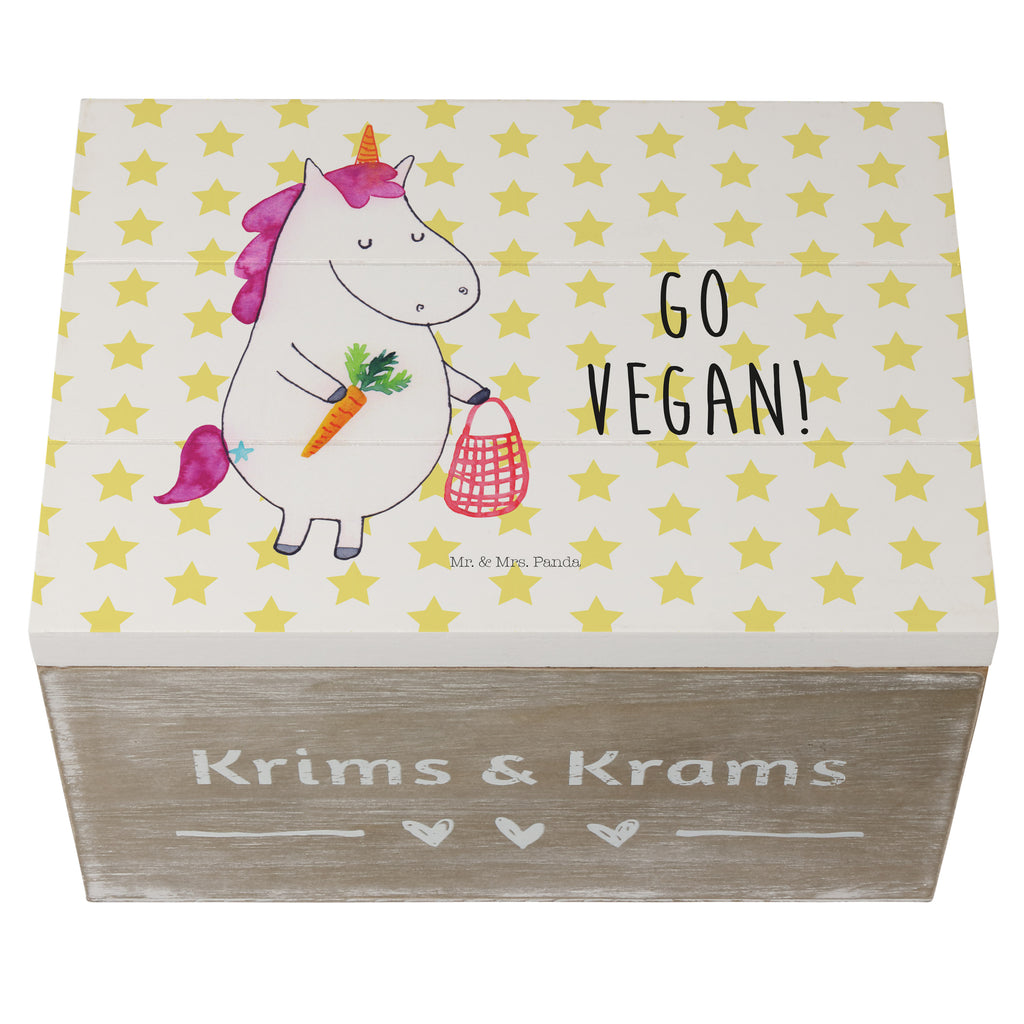 Holzkiste Einhorn Vegan Holzkiste, Kiste, Schatzkiste, Truhe, Schatulle, XXL, Erinnerungsbox, Erinnerungskiste, Dekokiste, Aufbewahrungsbox, Einhorn, Einhörner, Einhorn Deko, Pegasus, Unicorn, vegan, Gesund leben, Vegetariar, Rohkost, Gesund essen, Veganismus, Veganer