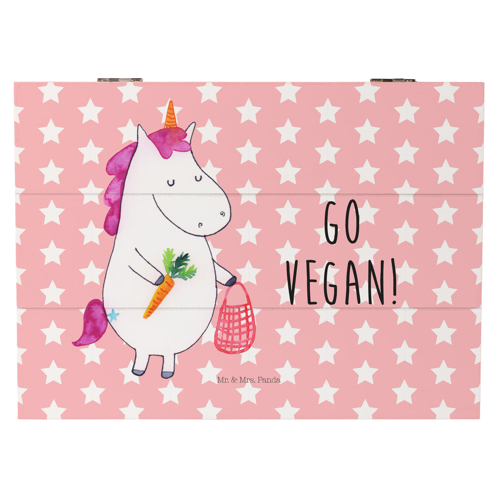 Holzkiste Einhorn Vegan Holzkiste, Kiste, Schatzkiste, Truhe, Schatulle, XXL, Erinnerungsbox, Erinnerungskiste, Dekokiste, Aufbewahrungsbox, Einhorn, Einhörner, Einhorn Deko, Pegasus, Unicorn, vegan, Gesund leben, Vegetariar, Rohkost, Gesund essen, Veganismus, Veganer