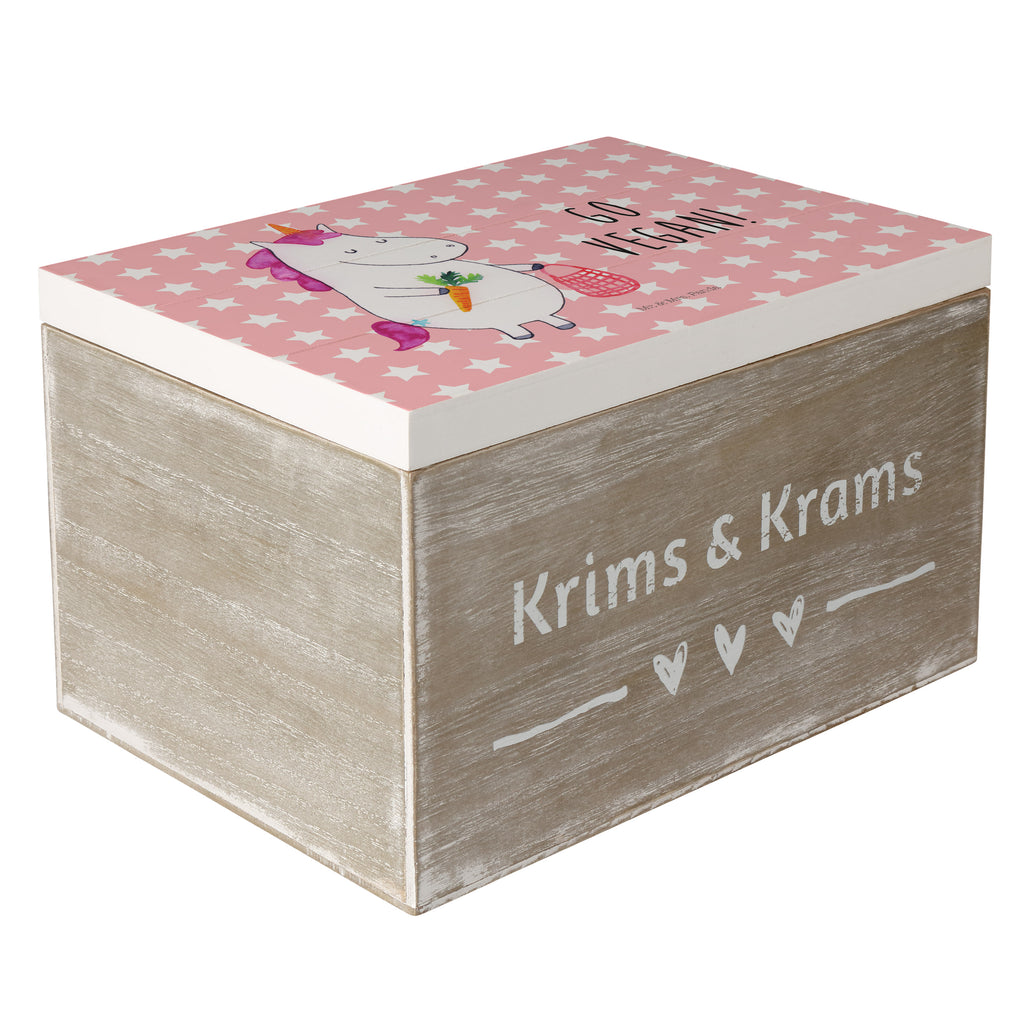 Holzkiste Einhorn Vegan Holzkiste, Kiste, Schatzkiste, Truhe, Schatulle, XXL, Erinnerungsbox, Erinnerungskiste, Dekokiste, Aufbewahrungsbox, Einhorn, Einhörner, Einhorn Deko, Pegasus, Unicorn, vegan, Gesund leben, Vegetariar, Rohkost, Gesund essen, Veganismus, Veganer