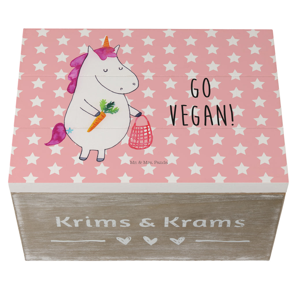 Holzkiste Einhorn Vegan Holzkiste, Kiste, Schatzkiste, Truhe, Schatulle, XXL, Erinnerungsbox, Erinnerungskiste, Dekokiste, Aufbewahrungsbox, Einhorn, Einhörner, Einhorn Deko, Pegasus, Unicorn, vegan, Gesund leben, Vegetariar, Rohkost, Gesund essen, Veganismus, Veganer