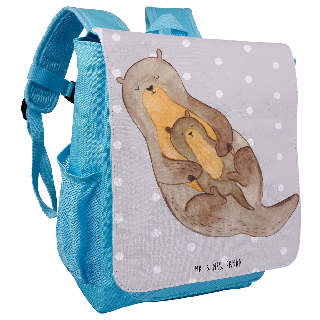Kinderrucksack Otter mit Kind Kids, Rucksack, Kinderrucksack, Kinder Rucksack, Rucksack Kindergröße, Kleiner Rucksack, Otter, Fischotter, Seeotter, Otter Seeotter See Otter