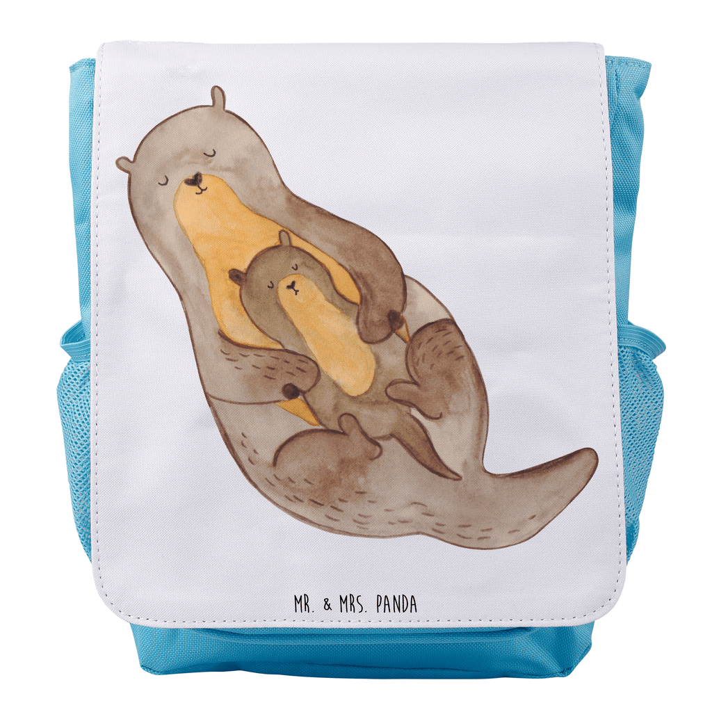 Kinderrucksack Otter mit Kind Kids, Rucksack, Kinderrucksack, Kinder Rucksack, Rucksack Kindergröße, Kleiner Rucksack, Otter, Fischotter, Seeotter, Otter Seeotter See Otter
