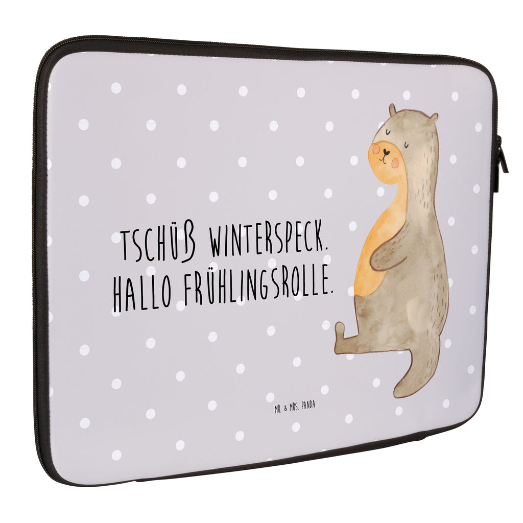 27 x 36 Notebook Tasche  Otter Bauch Notebook Tasche, Laptop, Computertasche, Tasche, Damen, Schutzhülle, Otter, Fischotter, Seeotter, Otter Seeotter See Otter
