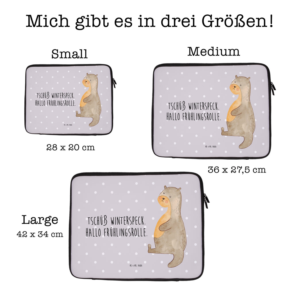 27 x 36 Notebook Tasche  Otter Bauch Notebook Tasche, Laptop, Computertasche, Tasche, Damen, Schutzhülle, Otter, Fischotter, Seeotter, Otter Seeotter See Otter
