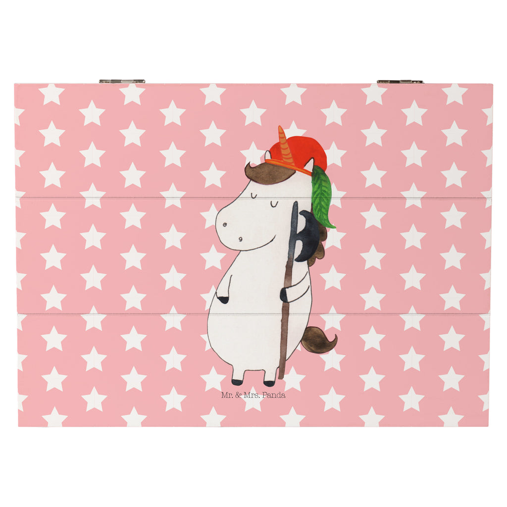 Holzkiste Einhorn Bube Holzkiste, Kiste, Schatzkiste, Truhe, Schatulle, XXL, Erinnerungsbox, Erinnerungskiste, Dekokiste, Aufbewahrungsbox, Einhorn, Einhörner, Einhorn Deko, Pegasus, Unicorn, Bube, Mittelalter