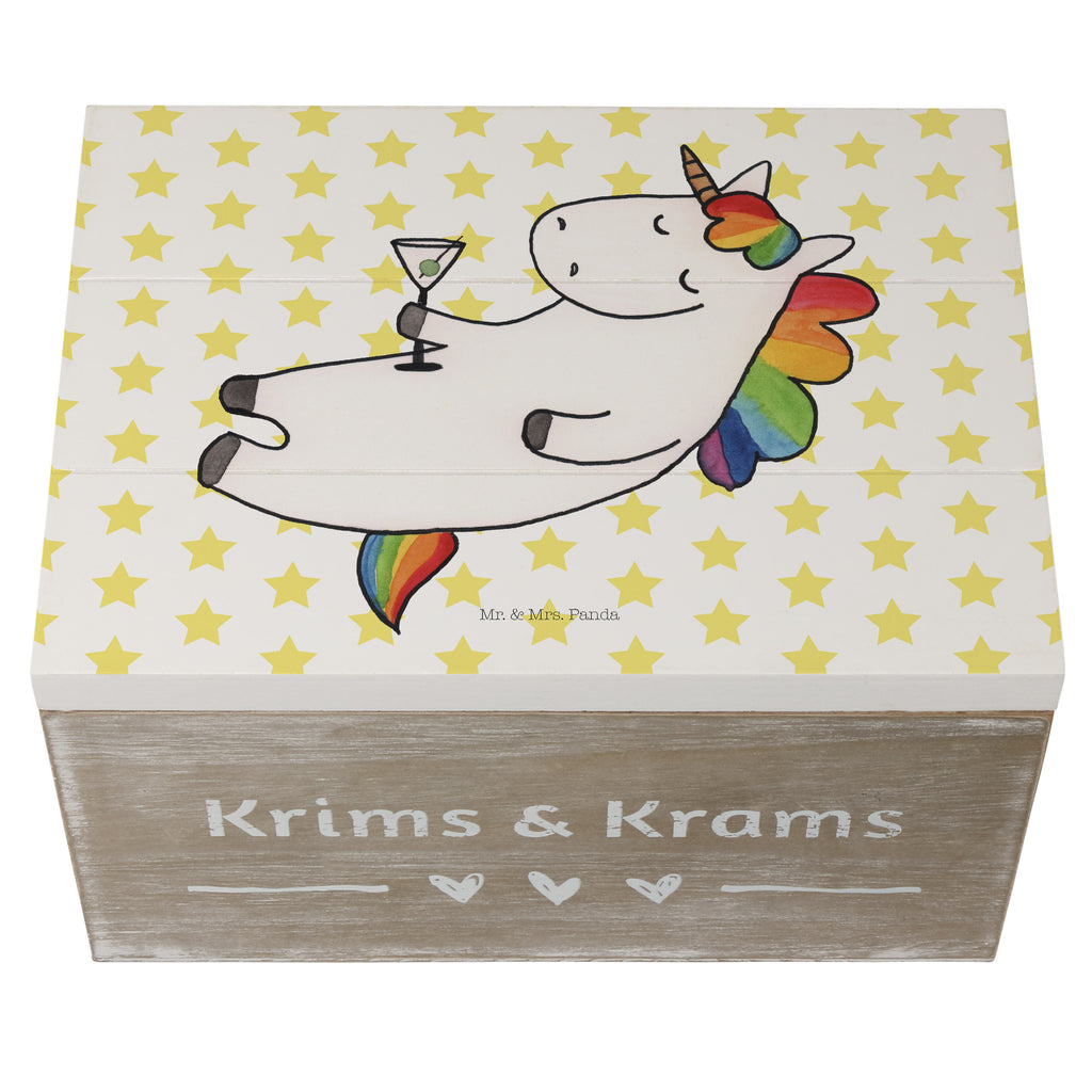 Holzkiste Einhorn Cocktail Holzkiste, Kiste, Schatzkiste, Truhe, Schatulle, XXL, Erinnerungsbox, Erinnerungskiste, Dekokiste, Aufbewahrungsbox, Einhorn, Einhörner, Einhorn Deko, Pegasus, Unicorn, Party, Spaß, Feiern, Caipirinha, Rum, Cuba Libre, Sekt, Freundin, Geburtstag, lustig, witzig, Spruch, Glitzer