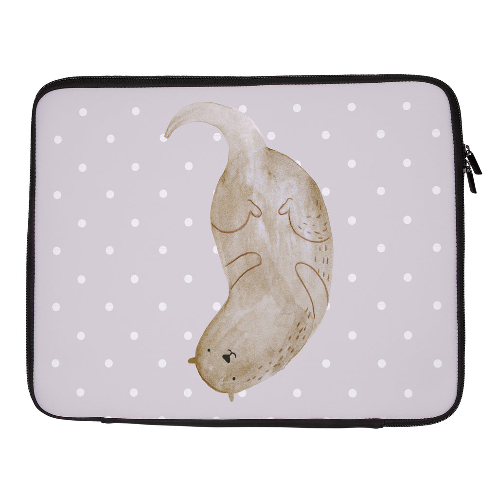 27 x 36 Notebook Tasche  Otter kopfüber Notebook Tasche, Laptop, Computertasche, Tasche, Damen, Schutzhülle, Otter, Fischotter, Seeotter, Otter Seeotter See Otter