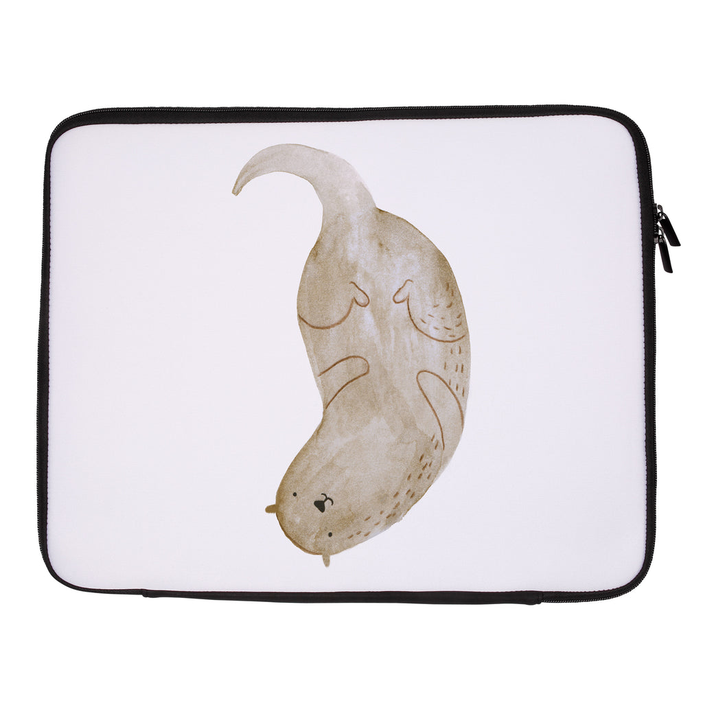 27 x 36 Notebook Tasche  Otter kopfüber Notebook Tasche, Laptop, Computertasche, Tasche, Damen, Schutzhülle, Otter, Fischotter, Seeotter, Otter Seeotter See Otter
