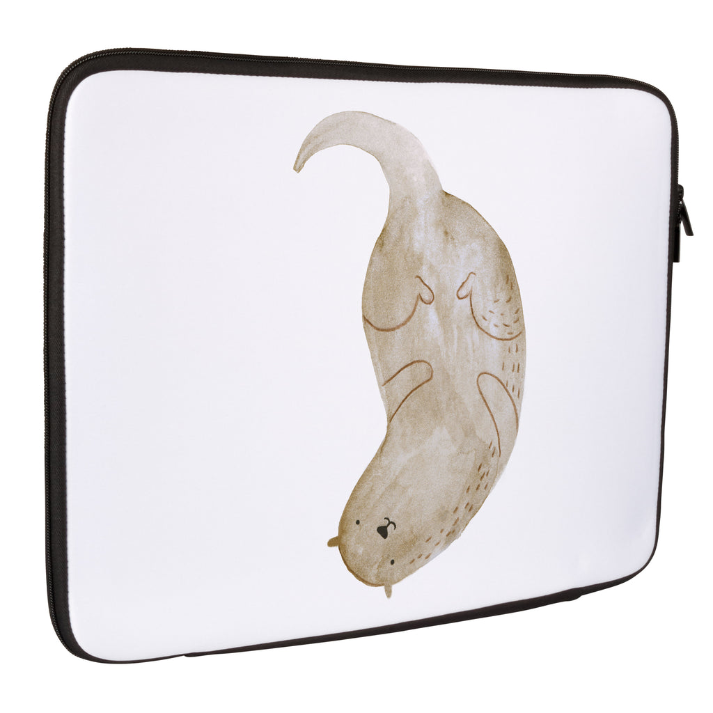 27 x 36 Notebook Tasche  Otter kopfüber Notebook Tasche, Laptop, Computertasche, Tasche, Damen, Schutzhülle, Otter, Fischotter, Seeotter, Otter Seeotter See Otter