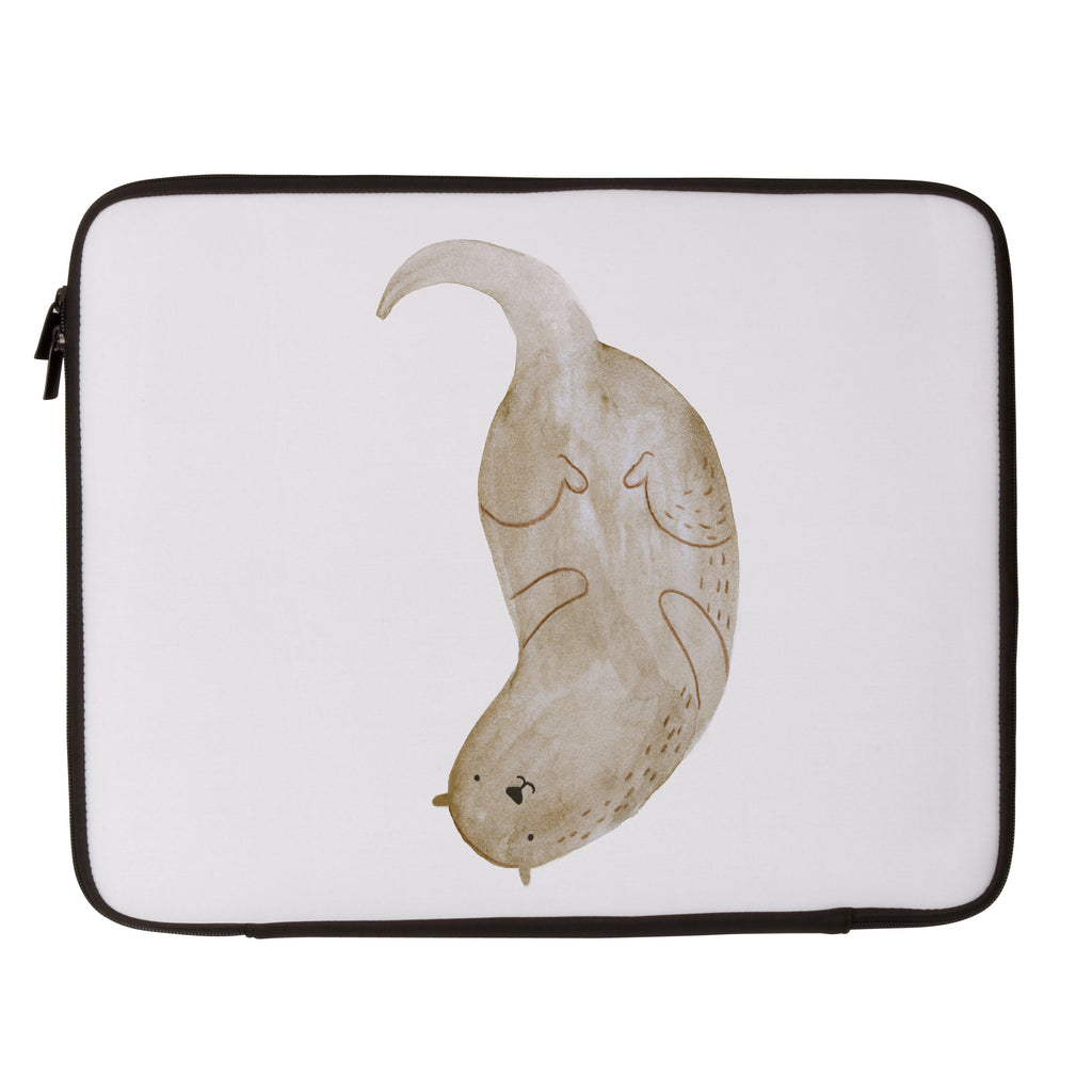 27 x 36 Notebook Tasche  Otter kopfüber Notebook Tasche, Laptop, Computertasche, Tasche, Damen, Schutzhülle, Otter, Fischotter, Seeotter, Otter Seeotter See Otter