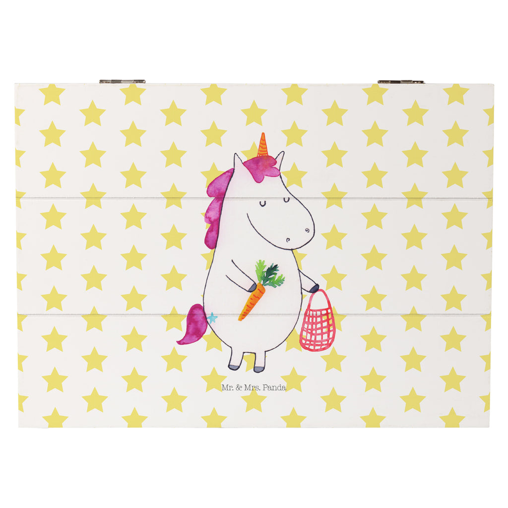 Holzkiste Einhorn Gemüse Holzkiste, Kiste, Schatzkiste, Truhe, Schatulle, XXL, Erinnerungsbox, Erinnerungskiste, Dekokiste, Aufbewahrungsbox, Einhorn, Einhörner, Einhorn Deko, Pegasus, Unicorn, Biomarkt, Bio, Gemüse, Wochenmarkt