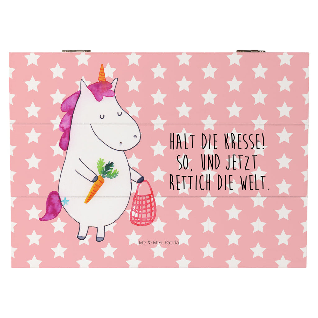 Holzkiste Einhorn Gemüse Holzkiste, Kiste, Schatzkiste, Truhe, Schatulle, XXL, Erinnerungsbox, Erinnerungskiste, Dekokiste, Aufbewahrungsbox, Einhorn, Einhörner, Einhorn Deko, Pegasus, Unicorn, Biomarkt, Bio, Gemüse, Wochenmarkt