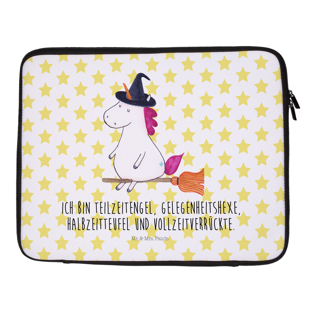 33 x 42 Notebook Tasche Einhorn Hexe Notebook Tasche, Laptop, Computertasche, Tasche, Schutzhülle, Einhorn, Einhörner, Einhorn Deko, Pegasus, Unicorn, Frau, Ehefrau, Hexe, Teufel, Engel, Verrückte, Freundin, Leben, Zicke