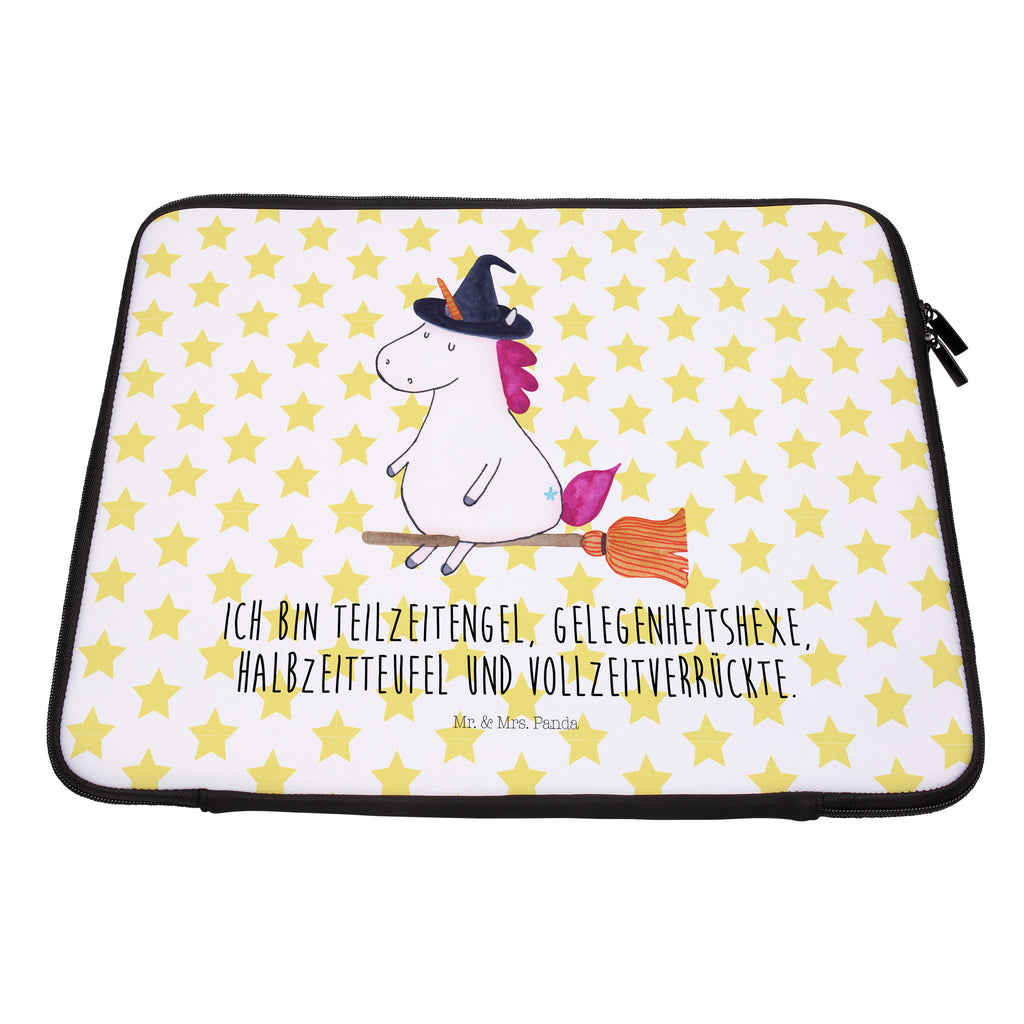 33 x 42 Notebook Tasche Einhorn Hexe Notebook Tasche, Laptop, Computertasche, Tasche, Schutzhülle, Einhorn, Einhörner, Einhorn Deko, Pegasus, Unicorn, Frau, Ehefrau, Hexe, Teufel, Engel, Verrückte, Freundin, Leben, Zicke