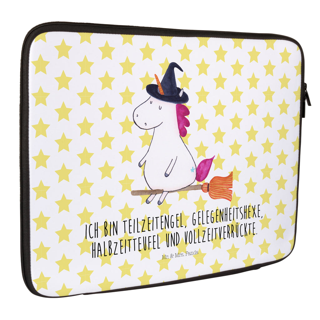 33 x 42 Notebook Tasche Einhorn Hexe Notebook Tasche, Laptop, Computertasche, Tasche, Schutzhülle, Einhorn, Einhörner, Einhorn Deko, Pegasus, Unicorn, Frau, Ehefrau, Hexe, Teufel, Engel, Verrückte, Freundin, Leben, Zicke