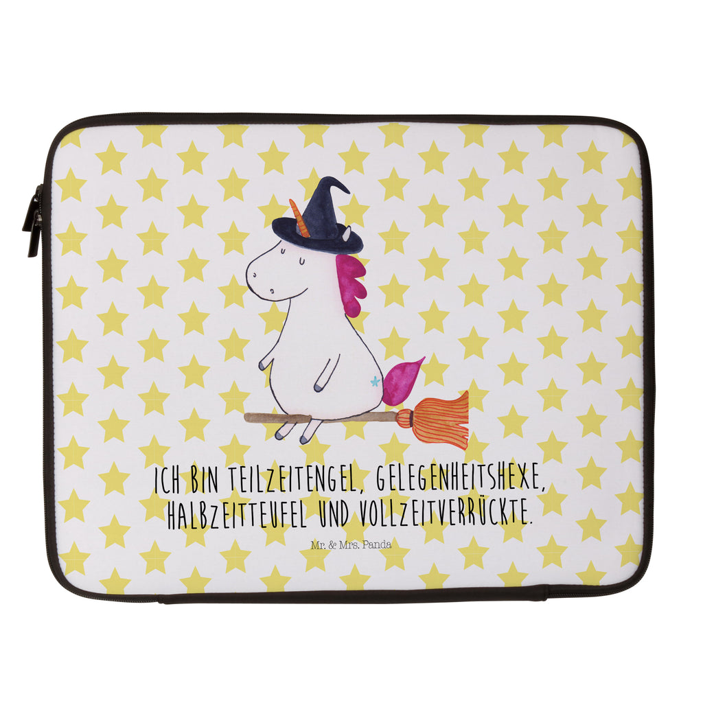 33 x 42 Notebook Tasche Einhorn Hexe Notebook Tasche, Laptop, Computertasche, Tasche, Schutzhülle, Einhorn, Einhörner, Einhorn Deko, Pegasus, Unicorn, Frau, Ehefrau, Hexe, Teufel, Engel, Verrückte, Freundin, Leben, Zicke
