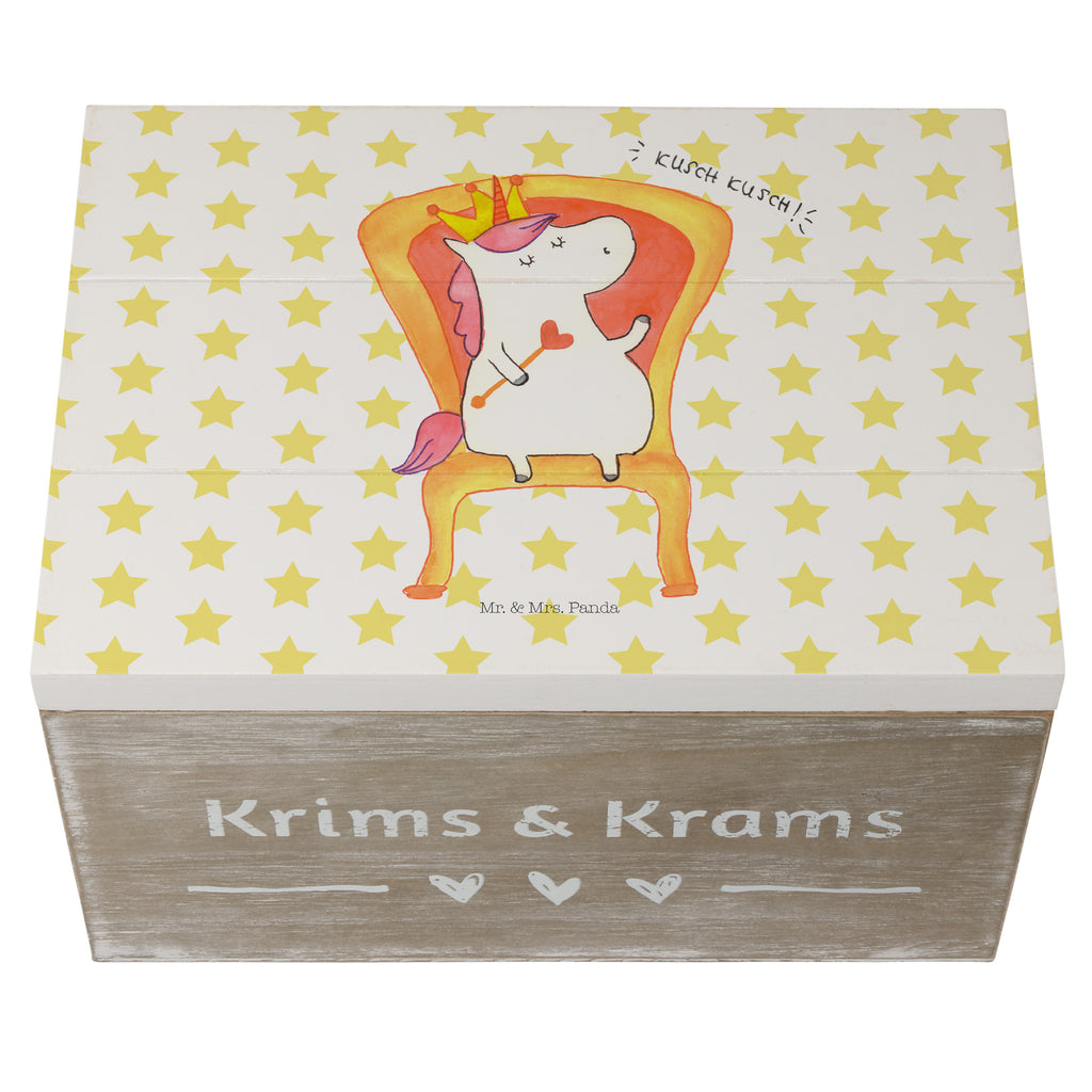 Holzkiste Einhorn König Holzkiste, Kiste, Schatzkiste, Truhe, Schatulle, XXL, Erinnerungsbox, Erinnerungskiste, Dekokiste, Aufbewahrungsbox, Einhorn, Einhörner, Einhorn Deko, Pegasus, Unicorn, König, Präsident, Bundeskanzler, Herrscher, Kaiser, Prinzessin, Krone
