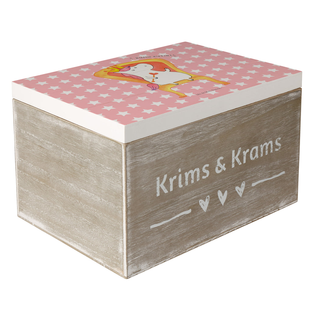 Holzkiste Einhorn König Holzkiste, Kiste, Schatzkiste, Truhe, Schatulle, XXL, Erinnerungsbox, Erinnerungskiste, Dekokiste, Aufbewahrungsbox, Einhorn, Einhörner, Einhorn Deko, Pegasus, Unicorn, König, Präsident, Bundeskanzler, Herrscher, Kaiser, Prinzessin, Krone