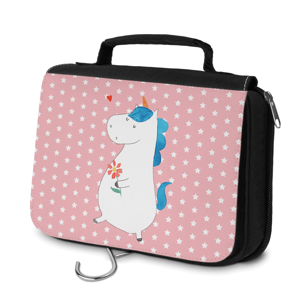 Kulturbeutel Einhorn Spaziergang Kulturbeutel, Zum Aufhängen, Waschtasche, Kosmetiktasche, Damen, Herren, Aufbewahrungstasche, Schminktasche, Kosmetikbeutel, Organizer, Kulturtasche, Schminkutensil, Einhorn, Einhörner, Einhorn Deko, Pegasus, Unicorn, Glitzer, Blumen, Spaziergang, Motivation, Gute Laune, Freude, Freundin, Mutter, Schwester