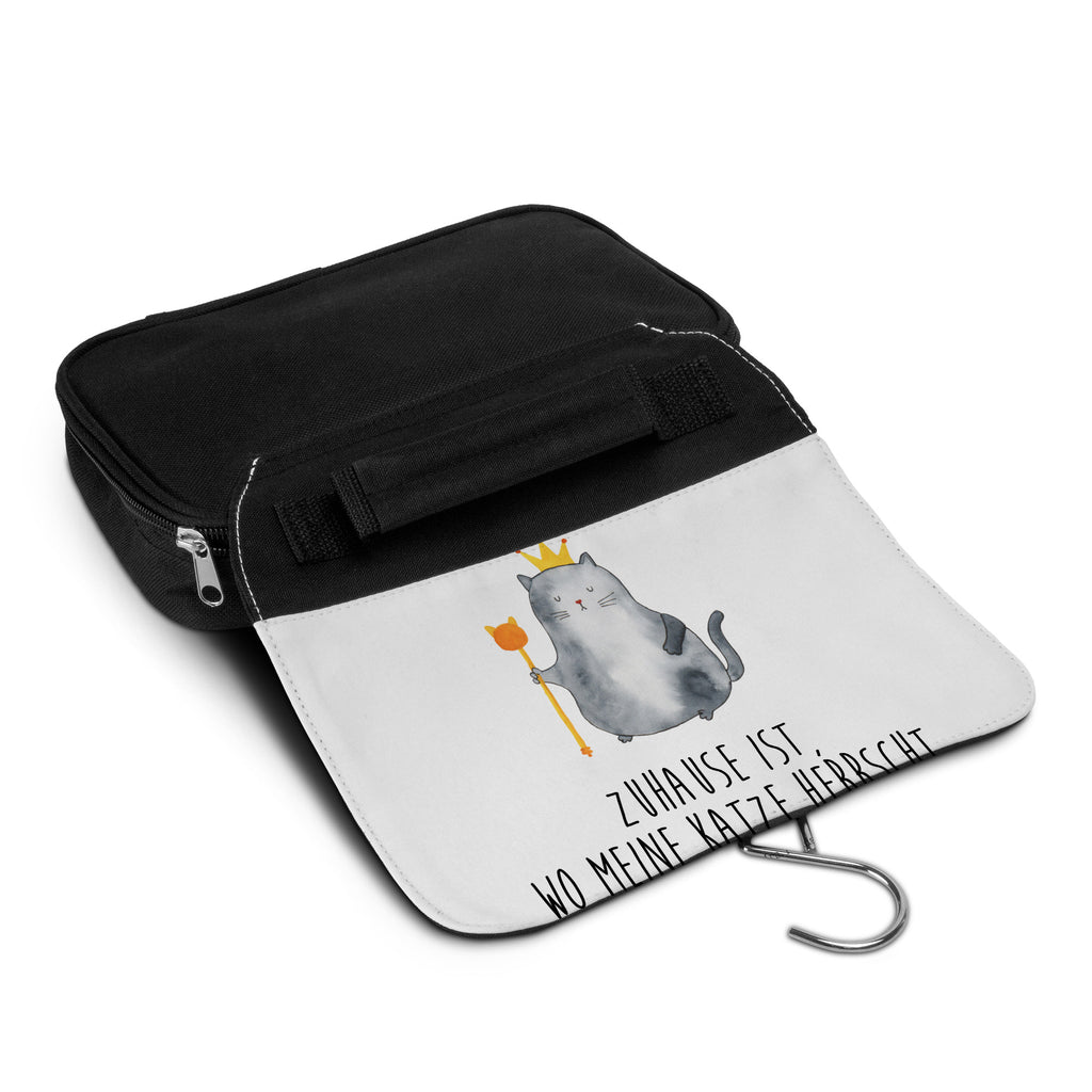 Kulturbeutel Katzen Koenig Kulturbeutel, Zum Aufhängen, Waschtasche, Kosmetiktasche, Damen, Herren, Aufbewahrungstasche, Schminktasche, Kosmetikbeutel, Organizer, Kulturtasche, Schminkutensil, Katze, Katzenmotiv, Katzenfan, Katzendeko, Katzenfreund, Katzenliebhaber, Katzenprodukte, Katzenartikel, Katzenaccessoires, Katzensouvenirs, Katzenliebhaberprodukte, Katzenmotive, Katzen, Kater, Mietze, Cat, Cats, Katzenhalter, Katzenbesitzerin, Haustier, König, Königin, Queen, Familie, Mietzhaus, Wohnung, erste eigenen Wohnung, Umzug, Einzug