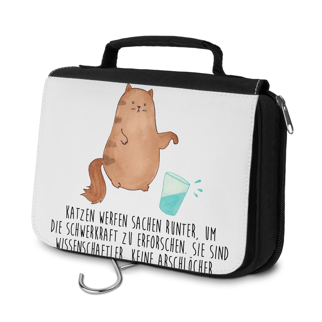 Kulturbeutel Katze Wasserglas Kulturbeutel, Zum Aufhängen, Waschtasche, Kosmetiktasche, Damen, Herren, Aufbewahrungstasche, Schminktasche, Kosmetikbeutel, Organizer, Kulturtasche, Schminkutensil, Katze, Katzenmotiv, Katzenfan, Katzendeko, Katzenfreund, Katzenliebhaber, Katzenprodukte, Katzenartikel, Katzenaccessoires, Katzensouvenirs, Katzenliebhaberprodukte, Katzenmotive, Katzen, Kater, Mietze, Cat, Cats, Katzenhalter, Katzenbesitzerin, Haustier, Wasser, Glas