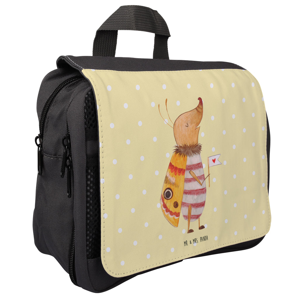 Kulturbeutel Nachtfalter mit Fähnchen Kulturbeutel, Zum Aufhängen, Waschtasche, Kosmetiktasche, Damen, Herren, Aufbewahrungstasche, Schminktasche, Kosmetikbeutel, Organizer, Kulturtasche, Schminkutensil, Tiermotive, Gute Laune, lustige Sprüche, Tiere, Nachtfalter, Käfer, Spruch lustig, Spruch witzig, süß, niedlich, Küche Deko, Was kostet die Welt